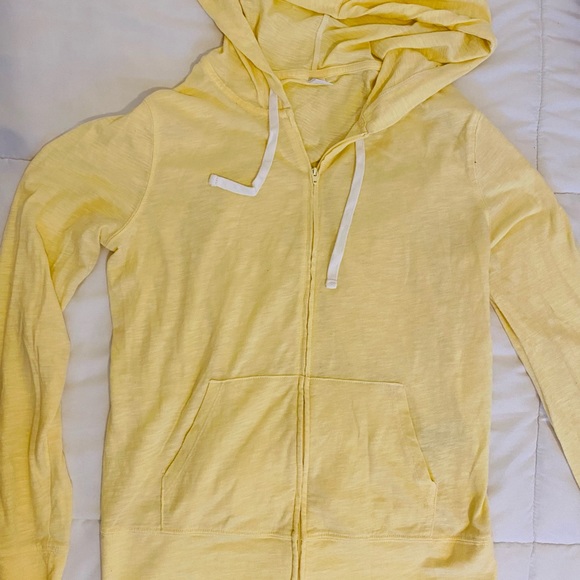 Yellow old navy zip up! - Picture 2 of 3